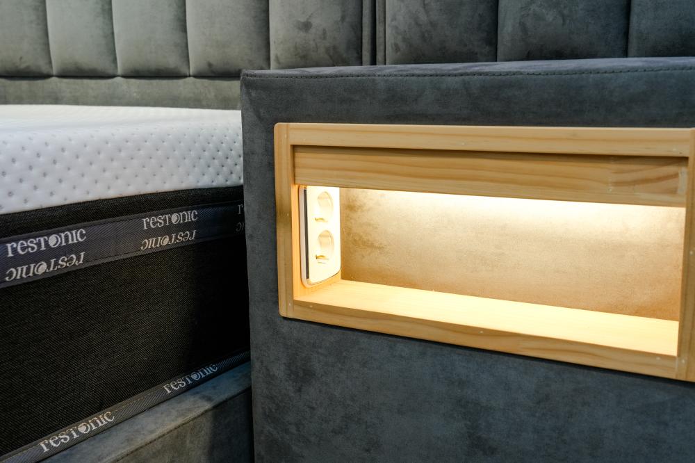 패브릭 호텔침대