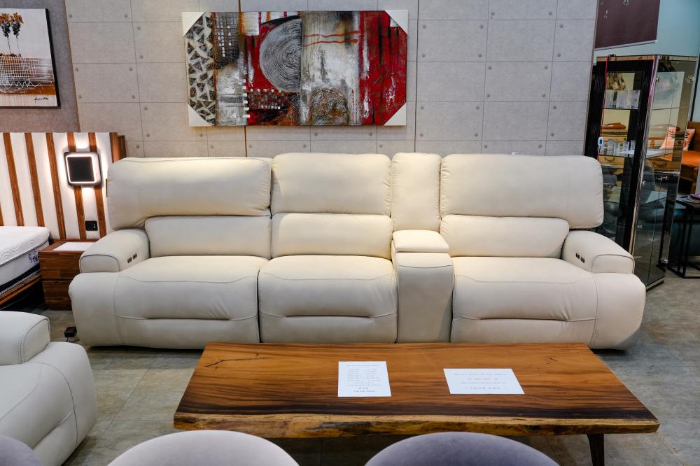 특수 패브릭 리클라이너 소파