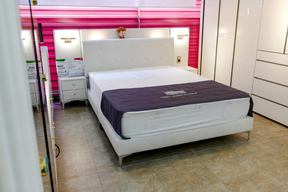 패브릭 호텔침대