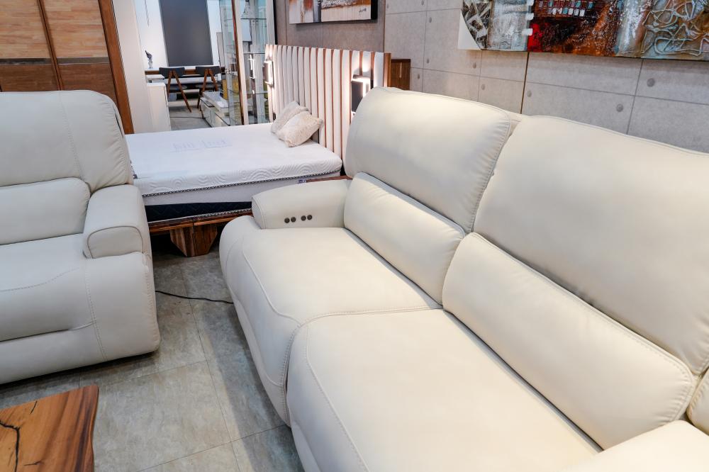 특수 패브릭 리클라이너 소파